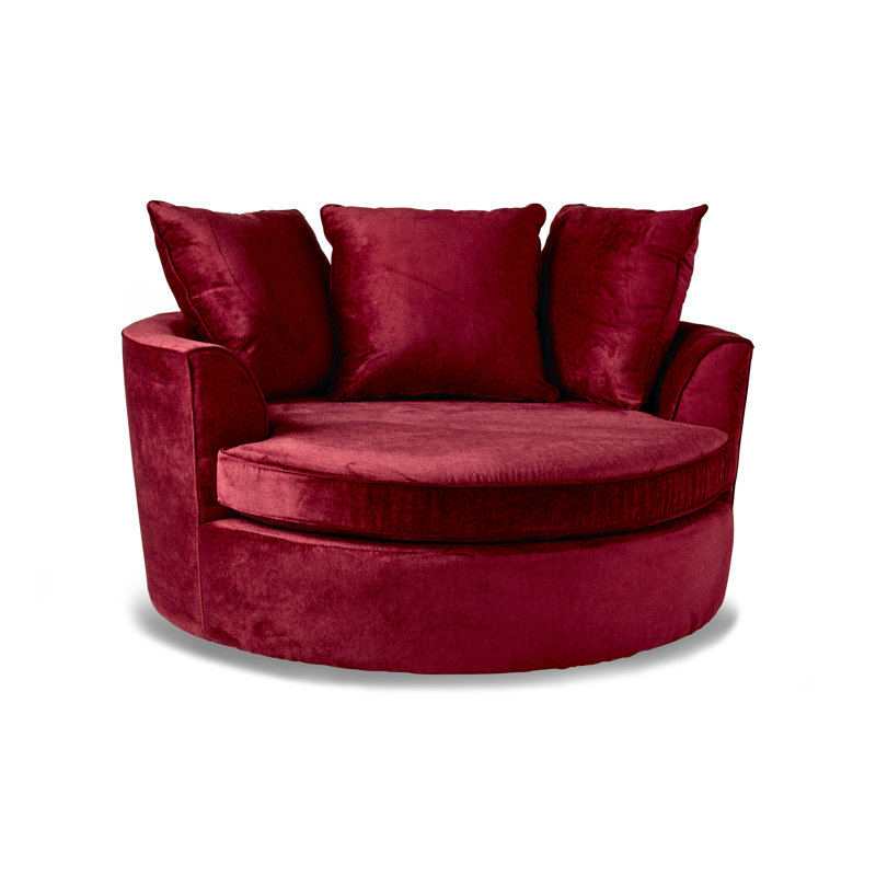 Beall Upholstered Accent Chair, Figment Blush Performance