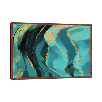 Jade Radiance - Print on Canvas