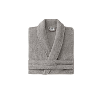 Peignoir mi-mollet en coton avec poches Labarbera
