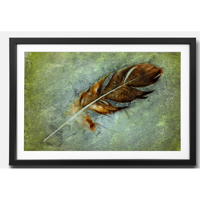 Streetart The Beauty One - Single Picture Frame Print, 44cm H x 64cm W x 2.2cm D