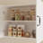 126"W Large Food Pantry Kitchen Sideboard Buffet Table-1960826352