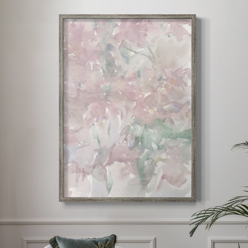 «Shadow From the Hanging Basket I», reproduction encadrée - bois massif, H 30 po x l 24 po