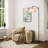 Atlasburg 63" H Metal Arched Floor Lamp with Rattan Shade