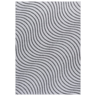 Tapis d'intérieur abstrait Wave Performance
