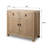 Solid Wood Accent Cabinet
