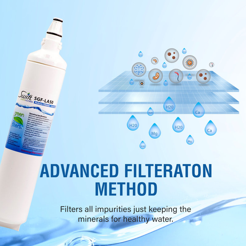 SGF-LA50 Compatible Refrigerator Water Filter for LG LT600P, 5231JA2006A, 46-9990.
