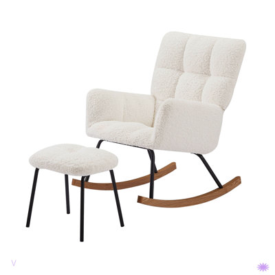 Chaise berçante avec fauteuil berçant Lounge