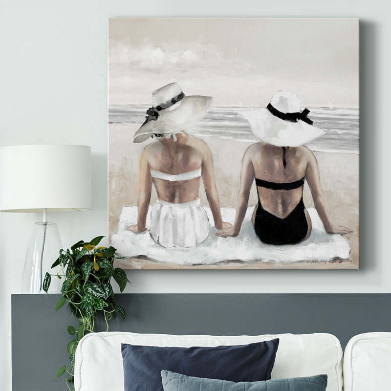 Soaking Up Sun-Gallery Wrapped Canvas, H 24 po x l 24 po