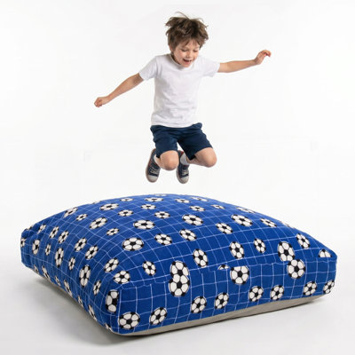 Tapis de jeu sensoriel pour enfants et adultes - Tapis d'atterrissage doux avec housse amovible lavable, fond antidérapant et blocs en mousse pour sauter, se détendre et jouer - 36 \