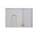 Modern Lacquered 4 Door Wooden Sideboard Buffet Server Cabinet-1574691165
