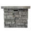 30" Outdoor Square Mgo Propane Fire Pit - 40,000 BTU