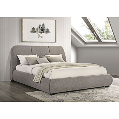 Lit plateforme tapissier