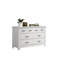 Commode blanche 6 tiroirs Cassini