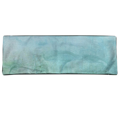 Tidewashed Crush IV Lumbar Pillow - Coastal Blue - 36" x 14"
