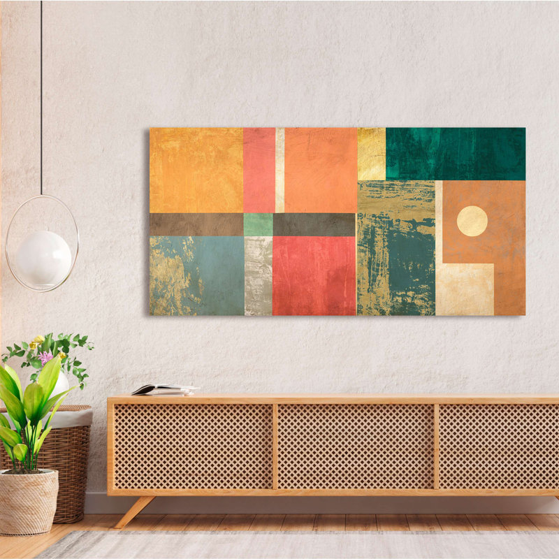 Modern Abstract: Chromatica by Sonne Taylor - Wrapped Canvas Print, 50cm H x 100cm W