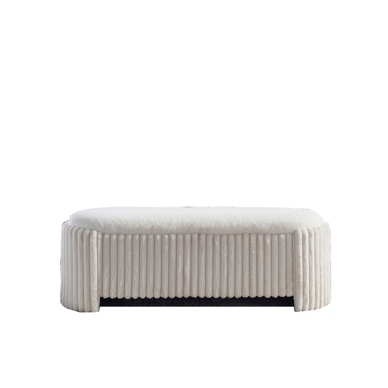 Banc d'appoint 50 po Sandra, Gris