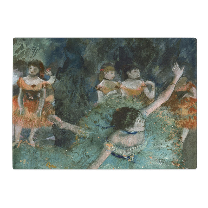 Ballet Ballerina Dancers by Edgar Degas Chopping Board, 0.4cm H x 28.5cm W x 39cm L