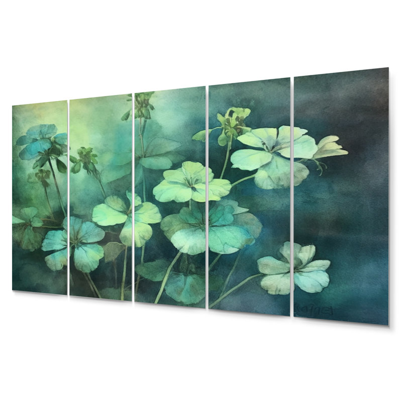 Plants & Flowers Wall Decor on Metal