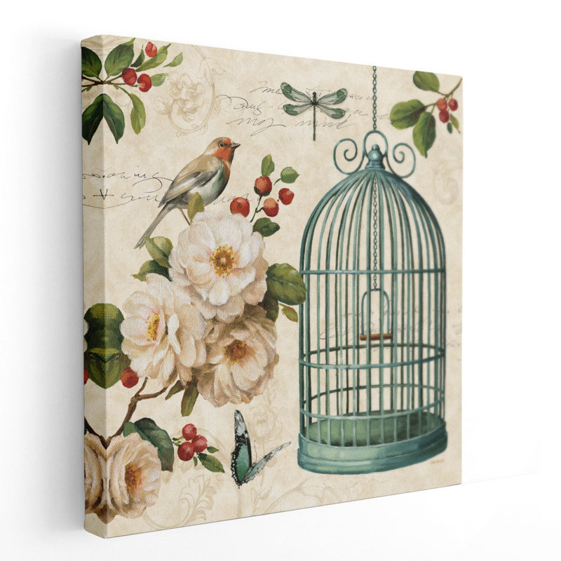 «Free as a Bird I», reproduction d'art sur toile, H 30 po x l 30 po