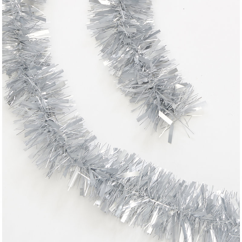 Guirlande de Noël 9 pi, Argent