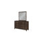 Ensemble de chambre à coucher avec rangement 4 pièces KENZO Modern Style-23695125-23695127