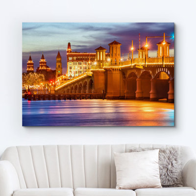 Architecture, St. Augustine, pont des Lions, Floride