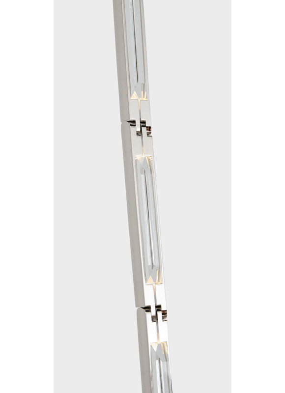 Catena Sconce, Polished Nickel, 3000, 59.2" H x 0.8" W x 0.9" D