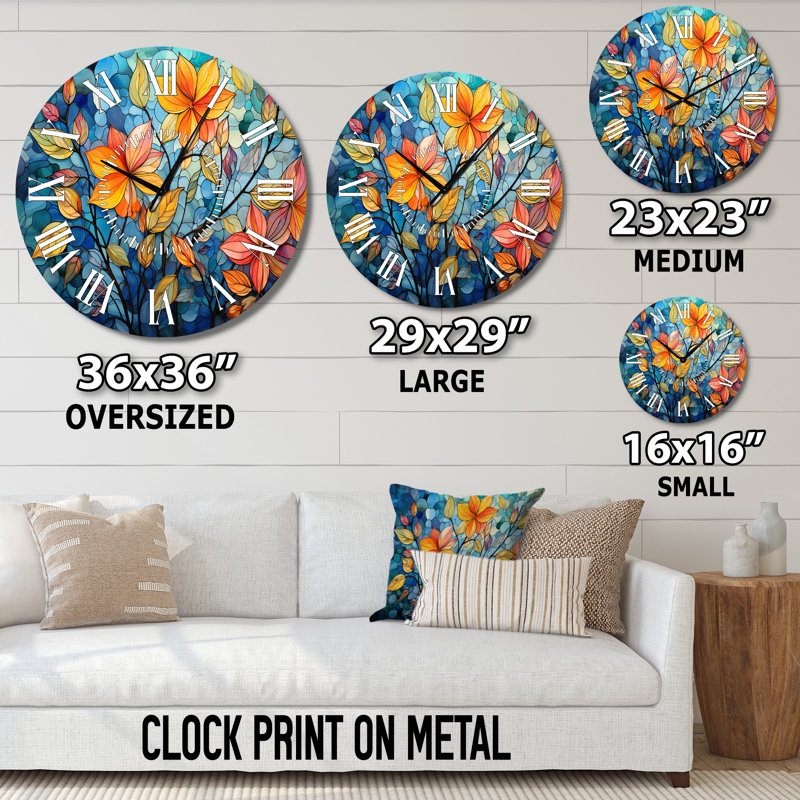 Horloge murale, Surdimensionné