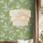 Lustre tambour 6 lumières Ashli
