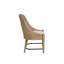 Table ronde extensible avec 4 chaises à dossier canne et porte en verre 6 pièces