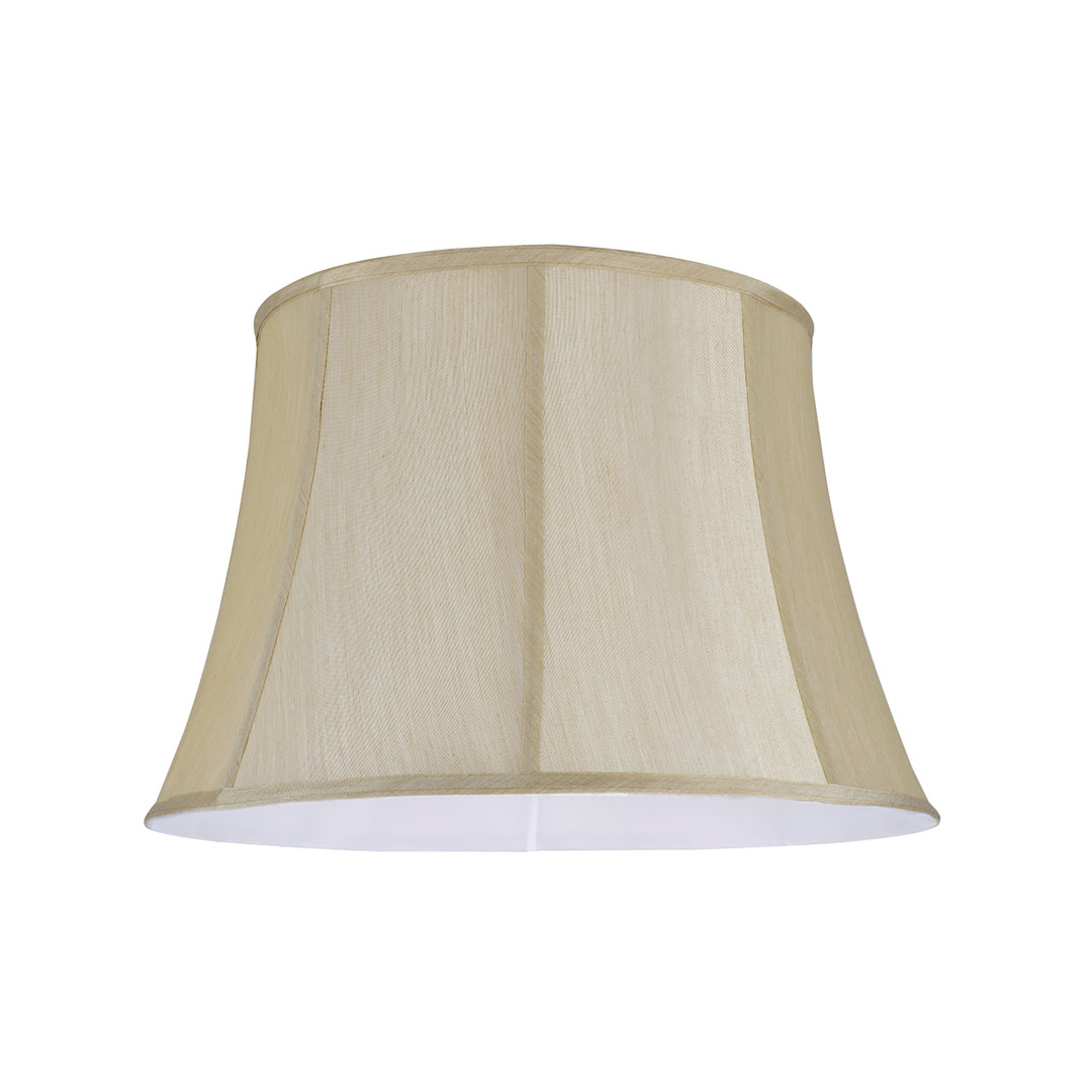 12'' H Faux Silk Fabric Bell Lamp Shade Aspen Creative Corporation