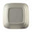 Della Square 29 oz. 8" Melamine Salad Plate-40401013