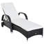 Chaise longue inclinable 78,75 po Porcaro-1251519595