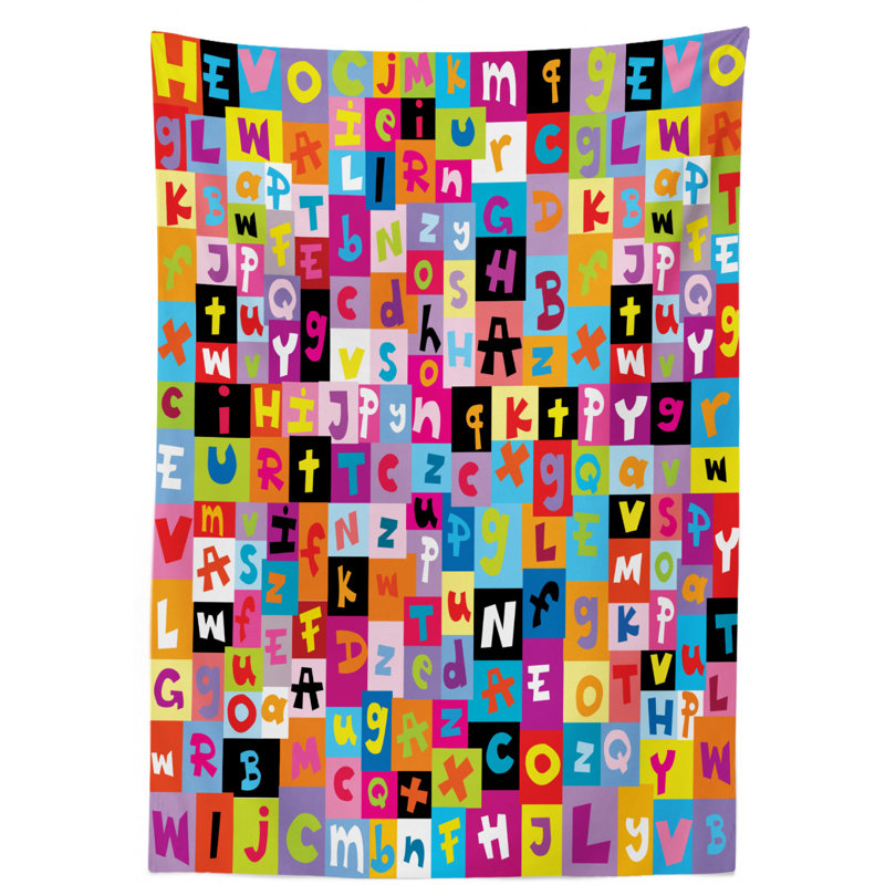 Patchwork Tablecloth, 70" L x 52" W
