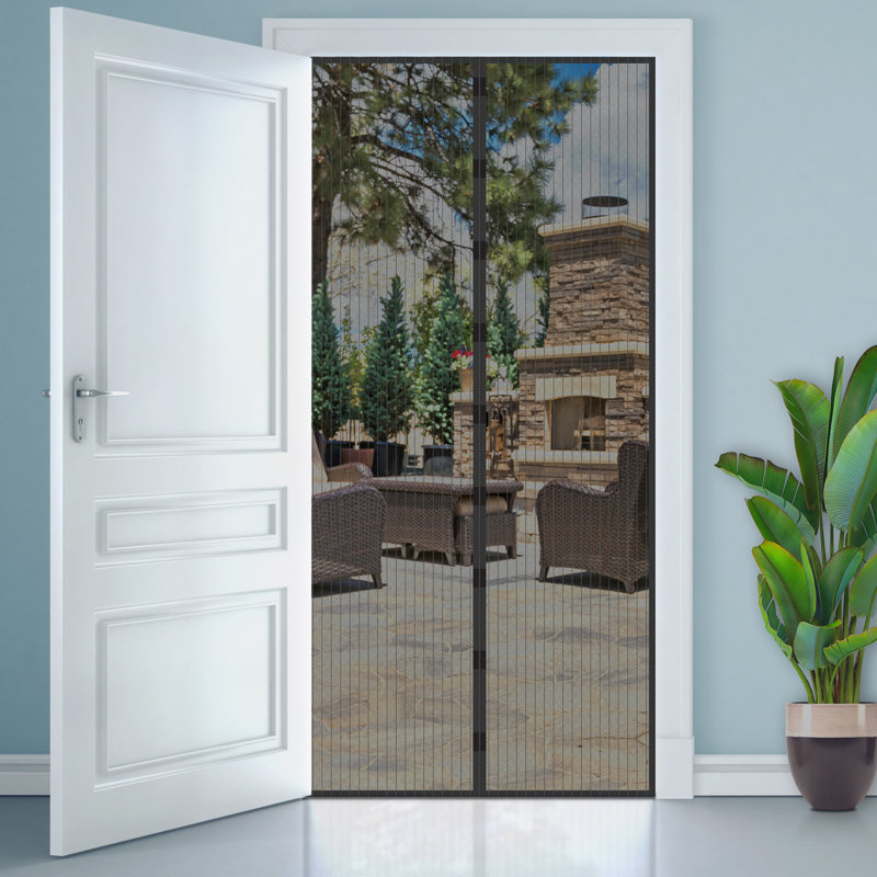 Porte moustiquaire magnétique