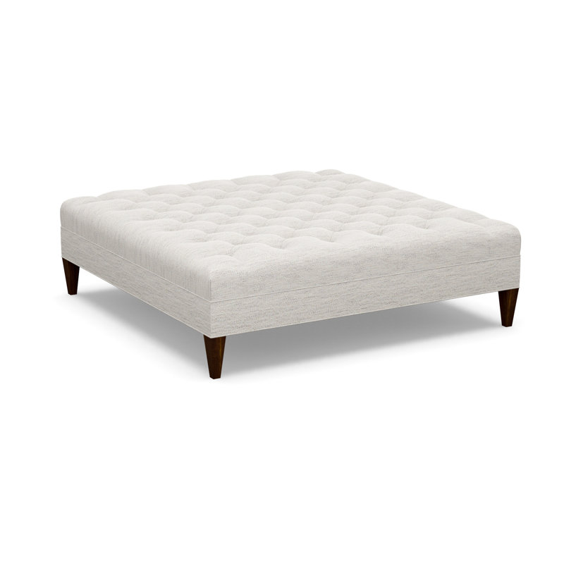 Square Ottoman, Walnut, 3906-73