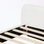 Boucle Upholstered Bed with low headboard-656714003
