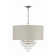 3 - Light Dimmable Drum Chandelier