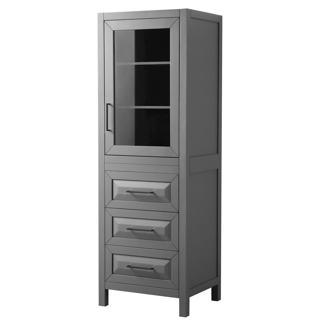 Daria Freestanding Linen Cabinet Wyndham Collection 