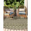 Tapis intérieur / extérieur vert / beige Adley Southwestern-199828389
