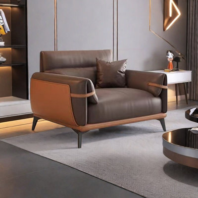 Italian style simple leisure business office sofa