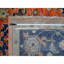 Tapis orange en laine New Age de conception unique 9 pi 10 po x 14 pi Yaiza