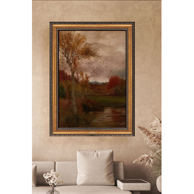 Elegant Framed Canvas Painting, 27.6 x 39.4 inches | 50% Polystyrene / 50% Canvas Polyester Fabric, Thickness: 1.2 inches | Stunning Digital Printing, Ready to Hang for Home Decor, Perfect for Living Room & Office