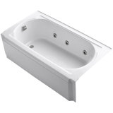 Memoirs® Alcove 60" x 33.75" Whirpool Bathtub