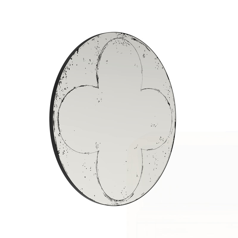 Round Wall-mounted mirror