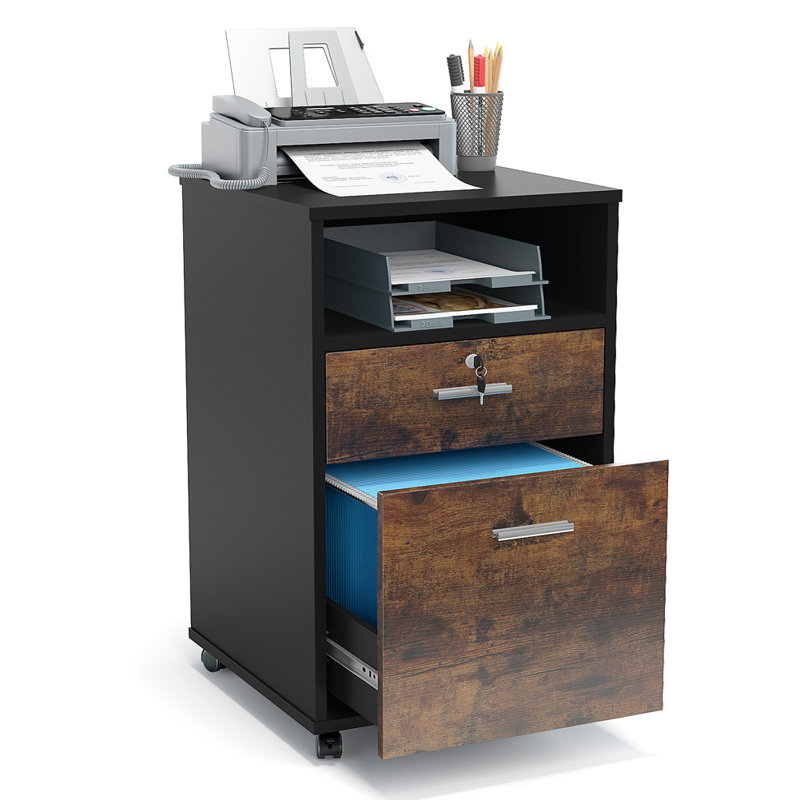 Classeur mobile 15 tiroirs l 15,7 po