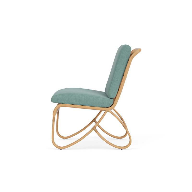 Riviera Outdoor Dining Side Chair, Loveboat Mint