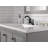 Centerset Bathroom Faucet with Drain Assembly