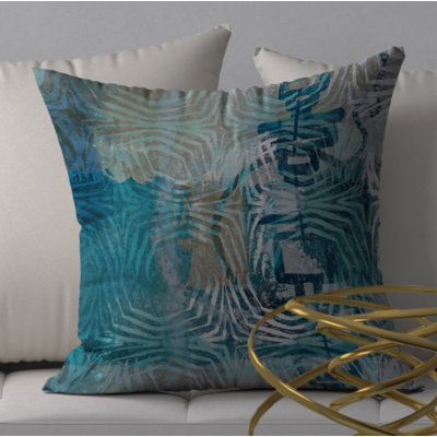 Housse de coussin et insert de coussin carré Mighty Bright