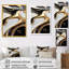 Dimensions de la vague liquide noir et blanc liquide sur toile-92025665-92025694